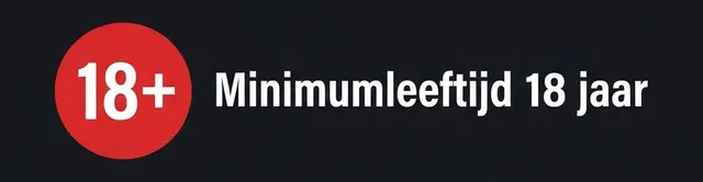 Minimumleeftijd 18 jaar, speel bewust